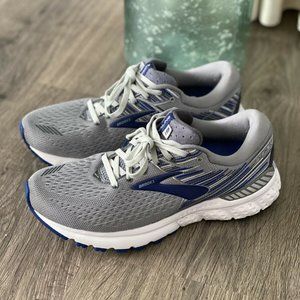 Brooks Adrenaline GTS 19 Running Shoes, Grey/Blue/